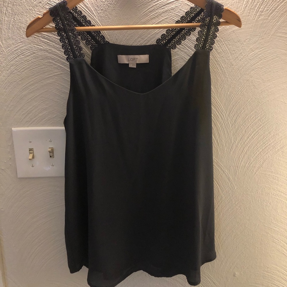 Gray Loft Top